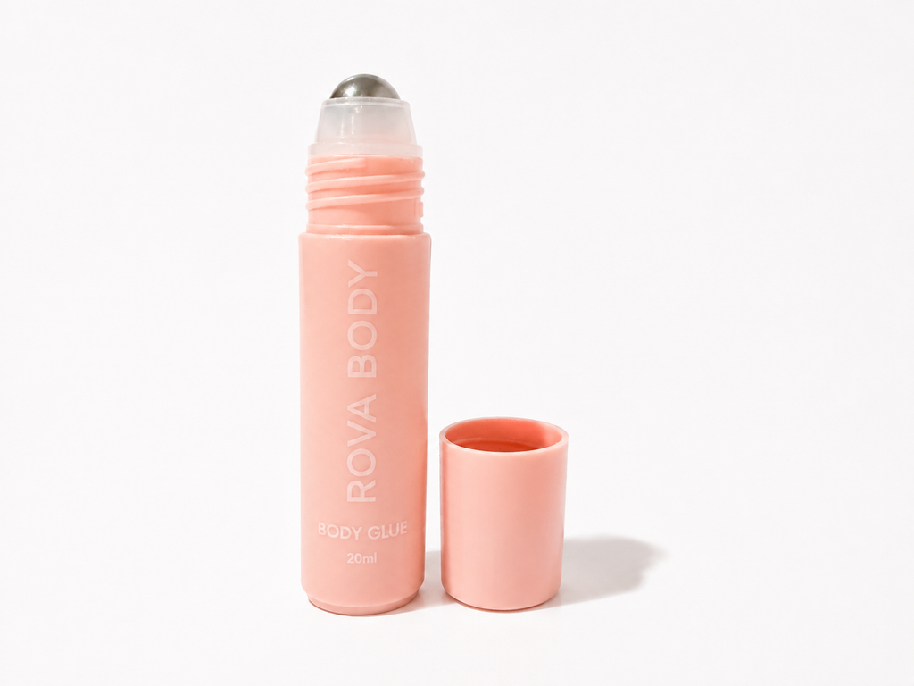 ROVA ROLL-ON ROSE SCENT BODY GLUE